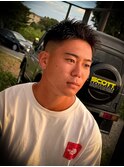 ベリーショート×フェード