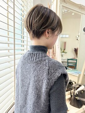 ラッシュグラス(Rush grass) 大人ショート美シルエットくびれショート◎20代30代40代50代