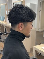 サロンドジョー(salon de joe)&nbsp;メンズパーマツイストスパイラルパーマニュアンスパーマショート