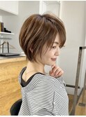 前髪/アンブレラカラー/こなれミディ/髪質改善/イメチェン
