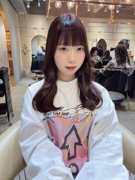 ロンド エスポワール 錦糸町(Lond espoir) ウェーブミディアムメルティカラー×レイヤーカット韓国[錦糸町]