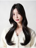 艶髪韓国風カラー