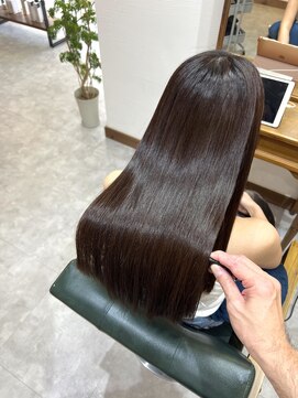 ヘアーサロン ジュエール(jyue-ru) #美髪ストレート#北谷#髪質改善#縮毛矯正#トリートメント