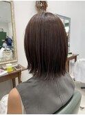 首元スッキリ◎ 切りっぱなしロブ