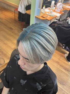 アン ブリーチ(UN BLEACH) 【デザインカラー】ペールブルー×グレージュ