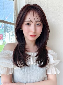 アフロート ディル(AFLOAT D'L) 2wayバングでイメチェン！顔まわりレイヤー似合わせカットが人気