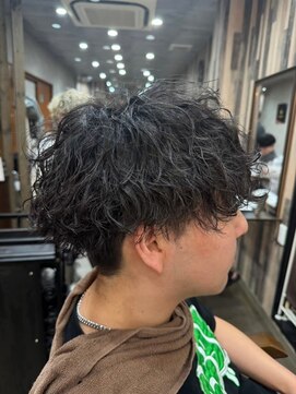 エデン バイ トゥルークリエイション 新越谷(EDEN by True Creation) Men'sカット/学割U24カットカラー/眉毛/ニュアンスパーマ/新越谷