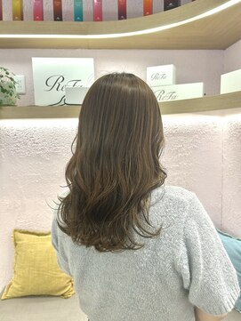 メルク ユニ(merc.uni) 愛されセミディ/つや髪ロング/マロンブラウン/ニュアンスカラー