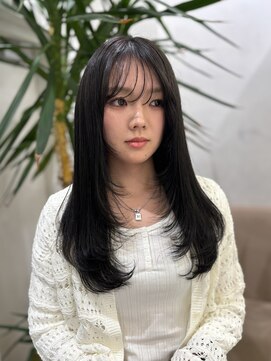 カノン(kanon hair&beauty) 韓国っぽレイヤーカット