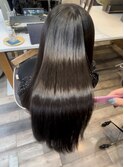 艶感ロング×美髪矯正【平】