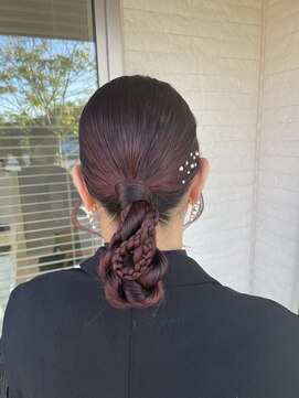 ヘアーデザイン シーベル(HAIR DESIGN SEA BELLE) 結婚式お呼ばれスタイル