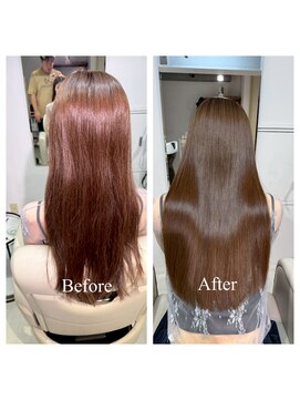 アリー 原宿 表参道(ALLY) 原宿/髪質改善/酸性ストレート/縮毛矯正/韓国/顔周り