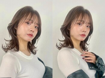 ニュウ(niw)の写真/韓国風タッセルボブ・タンバルモリで叶える！大人女性の為の360度上品で美しいシルエット♪