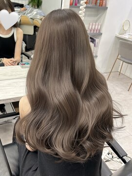 アマトウキョウスマートサロン(AMA TOKYO×Smart Salon) アッシュベージュ  マロンベージュ  透明感カラー