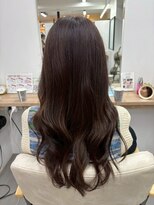 ヘアーアートシフォン 池袋西口店(Hair art chiffon)&nbsp;ミディアムレイヤー/似合わせカット/ダークアッシュ白髪染め池袋