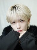 毛流れシースルーマッシュ