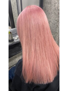 レーベン(LEBEN) ◎ブリーチで作るホワイトピンクカラー◎