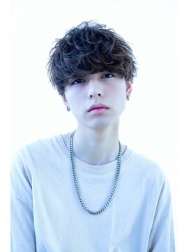 オーシャントーキョーオーバー 渋谷(OCEAN TOKYO OVER) メンズ波巻きツイスパニュアンススパイラルスパイキーショート