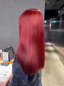 エン 栄店(enne) 大人ガーリー/ダークアッシュ/ミディアムレイヤーカット/栄