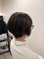 アンダーバーホワイト 阪神西宮店(_WHITE) 乾かすだけで形になる、扱いやすいショートボブ