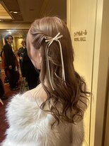 ザザ シンジュク(ZA/ZA shinjuku)&nbsp;新宿ヘアセット/ハーフアップ