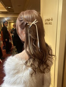 ザザ シンジュク(ZA/ZA shinjuku) 新宿ヘアセット/ハーフアップ
