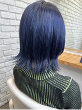 シック 大宮西口(CHIC) ブリーチ/ダブルカラー/ブルー/ハイトーン