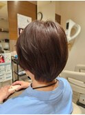 【大人ベージュブラウンショート☆】