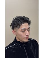 オアゾバーバー(OAZO BARBER) 短髪パーマスタイル/メンズカット/バーバー/六本木/フェード