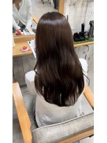 アンサ 城陽寺田店(ANSA)&nbsp;艶ブラウン×ナチュラルロング