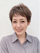 シオミエイチ タイムレス 垂水(shiomi H timeless)&nbsp;面長見えを解消／ピクシー/40代ベリーショート