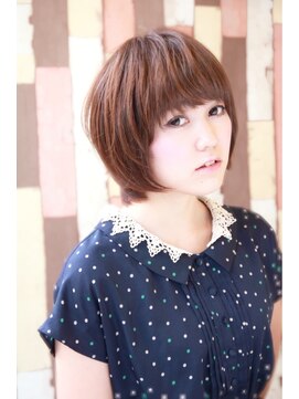 ヘアーアンドメイク シーク 吉祥寺(HAIR&MAKE SeeK) ナチュラルショートボブ