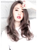 ☆ グレージュ  ＆  毛束感  ☆ 外国人風小顔セミロング☆