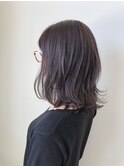 ミディアム×ラベンダーアッシュ♪