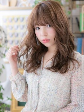 カバーヘア ブリス 上尾西口店(COVER HAIR bliss) *bliss上尾*シースルーバングで外国人風小顔グラマラスa