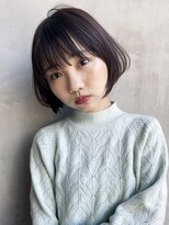 アイティーバイアルバム 八王子店(IT by ALBUM) ナチュラルショート_ラベンダーカラーくびれミディ_8273