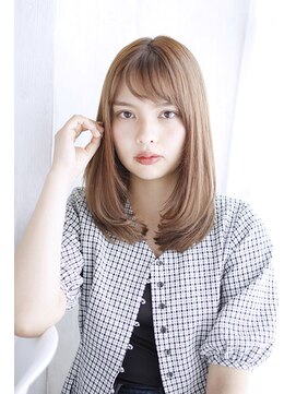 プリズム ヘアーデザイン みずほ台店 まとまり抜群つやストレート