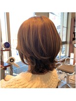 ロコヘアーバイクルル(Loco hair by couleur)&nbsp;♯ウルフボブ♯ミディアム♯大人可愛い♯高知美容室♯絶壁解消
