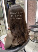 tomoコテ巻きパーマ/デジタルパーマ/ロングパーマ/大きめパーマ