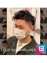 レジット メンズ ヘアサロン(LEGIT MEN's HAIR SALON)&nbsp;ラウンドアップバングショート
