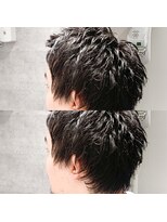 ゴールドシブヤ(GOALD SHIBUYA)&nbsp;波打ちスパイラルツイストスパイラルアップバング束感