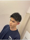 ツーブロック刈り上げ