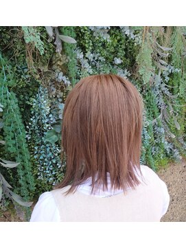 ノーブルヘアー(NOBLE HAIR) ボブ×ベージュ