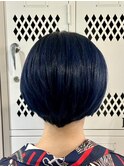 【ハンサムショート×ネイビーブルー】20代30代40代50代