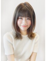 ガーデン ムサシコスギ(GARDEN MUSASHIKOSUGI) レイヤーエモージュ前髪マチルダボブ/似合わせカット/髪質改善