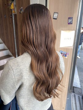 アヴァンス 天王寺店(AVANCE.) 透明感カラー×コーラルブラウン