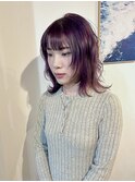 20代30代ウルフパープルカラー