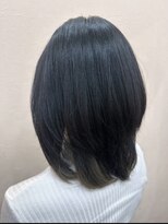 トウカ 船橋駅前店(TOUKA)&nbsp;レイヤーカット/イメチェン/黒髪ボブ/アッシュブラック/髪質改善