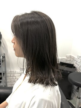 リノナ(Linona) ★似合わせカットグレーベージュ髪質改善インナーカラー前髪