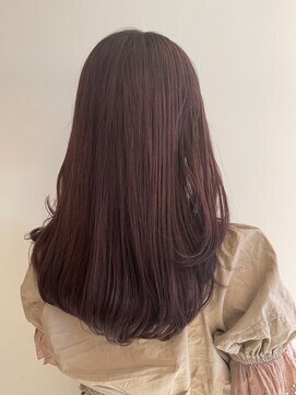 ガリカ 渋谷(Gallica) 【mami】大人ゆるふわラベンダーココアブリーチなしダブルカラー